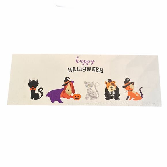 Happy Halloween Cats and Dogs Party Wall Decor - Picture 1 of 5